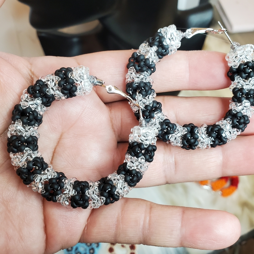 COPY - COPY - Handmade Beaded Earrings